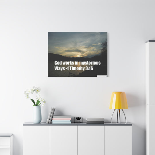 1 Timothy 3:16 Canvas