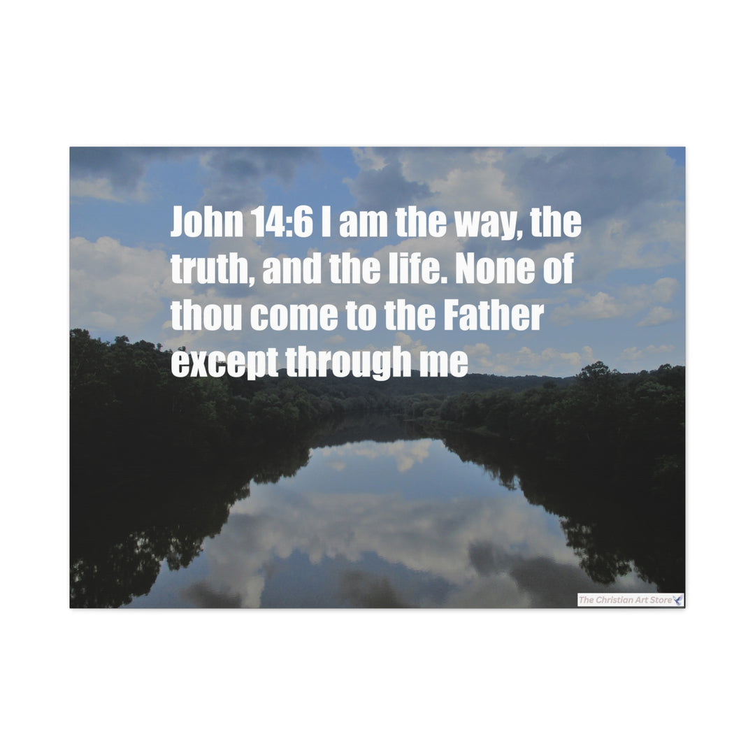 John 14:6 Canvas