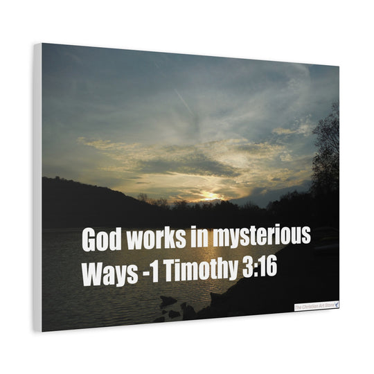 1 Timothy 3:16 Canvas