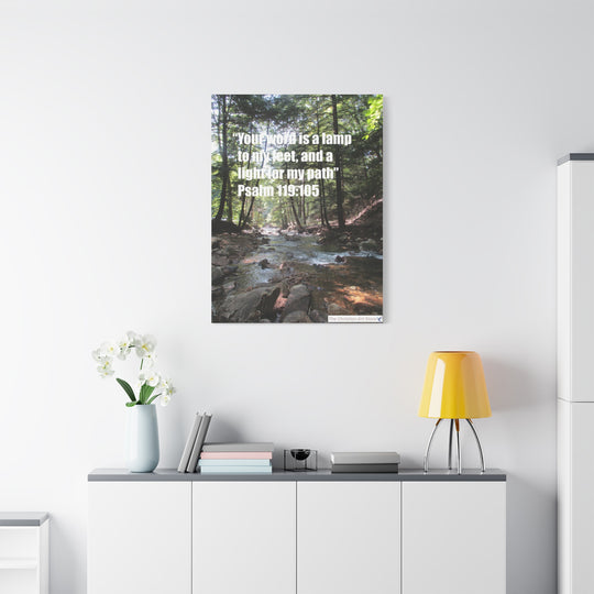 Psalm 119:105 Canvas