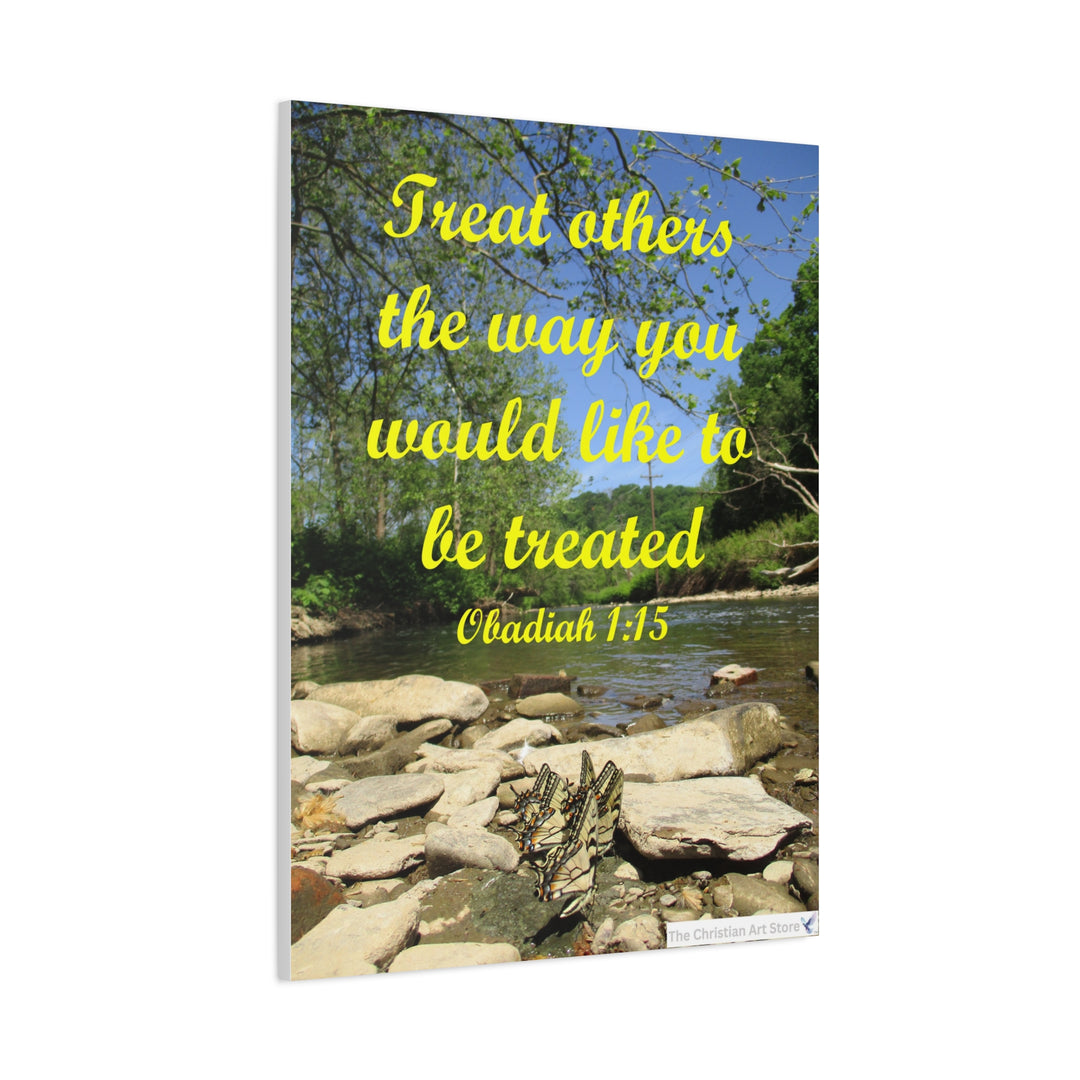 Obadiah 1:15 Canvas