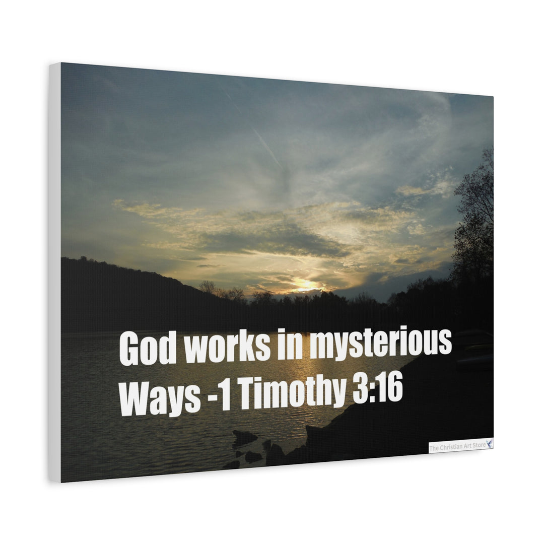 1 Timothy 3:16 Canvas