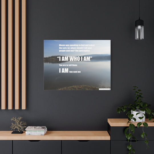 Exodus "I Am Who I Am" Canvas