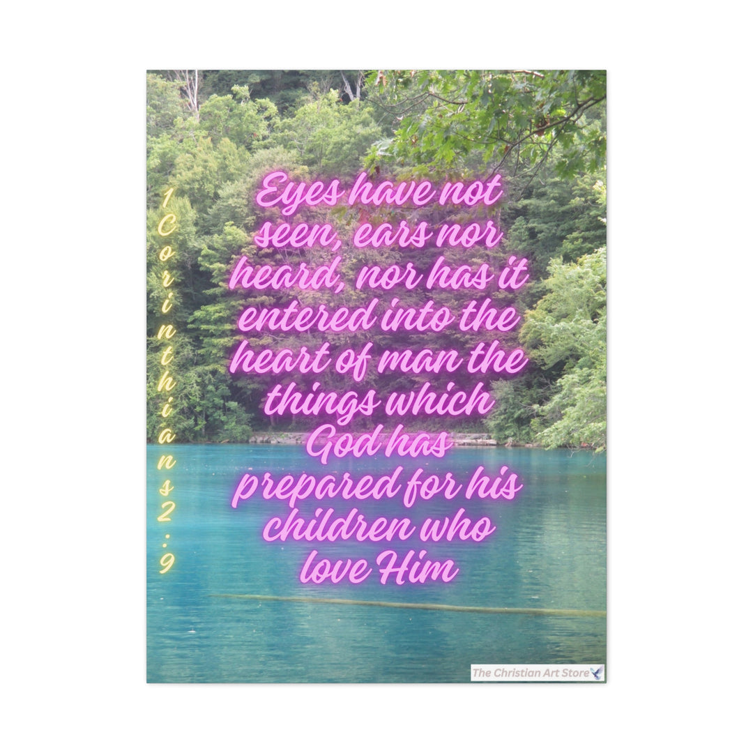 1 Corinthians 2:9 Canvas