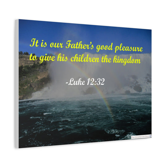 Luke 12:32 Canvas