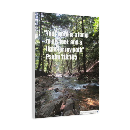 Psalm 119:105 Canvas