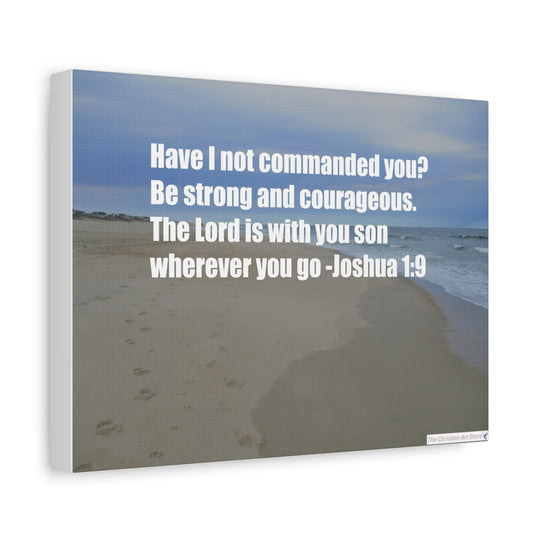 Joshua 1:9 Canvas