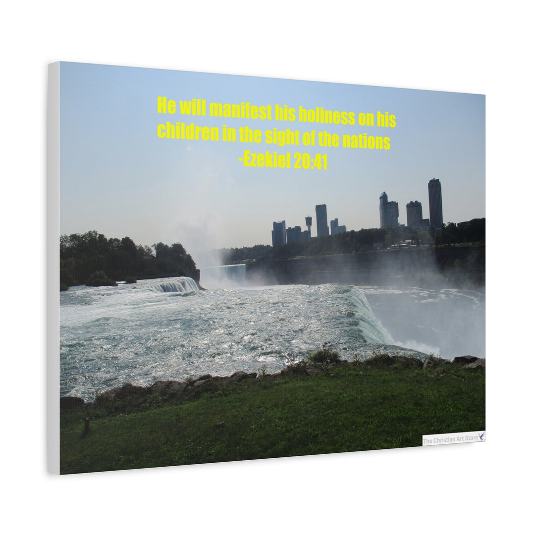 Ezekiel 20:41 Canvas