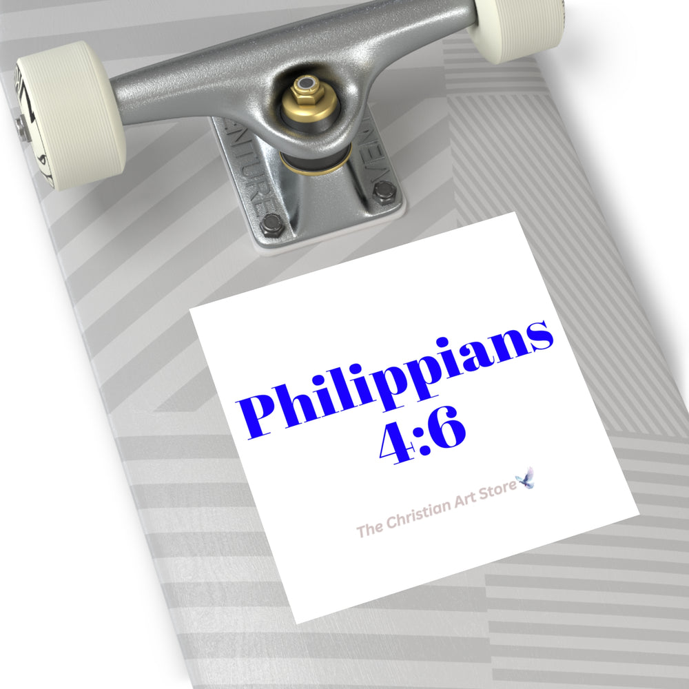 Philippians 4:6 Sticker