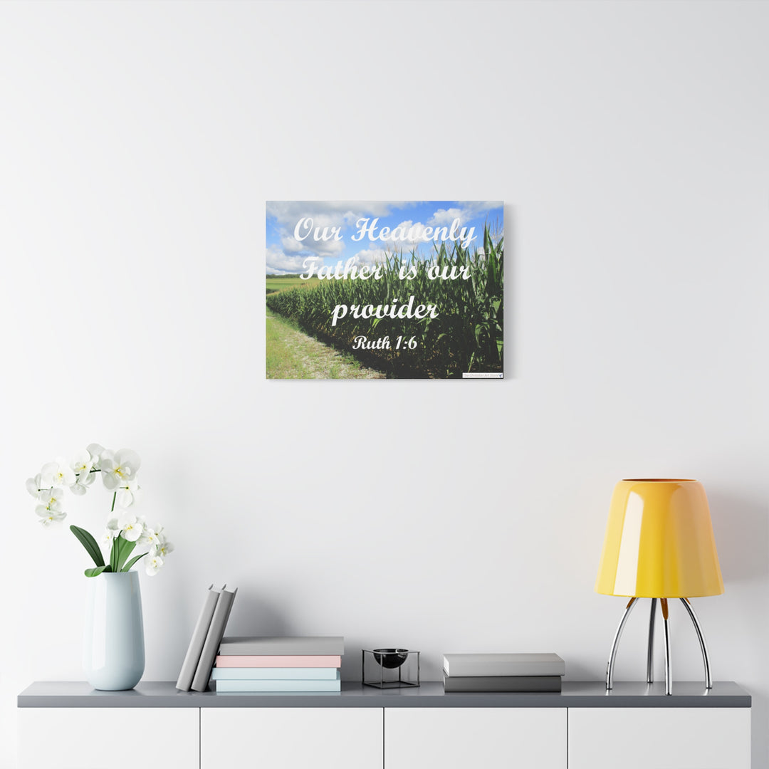 Ruth 1:6 Canvas