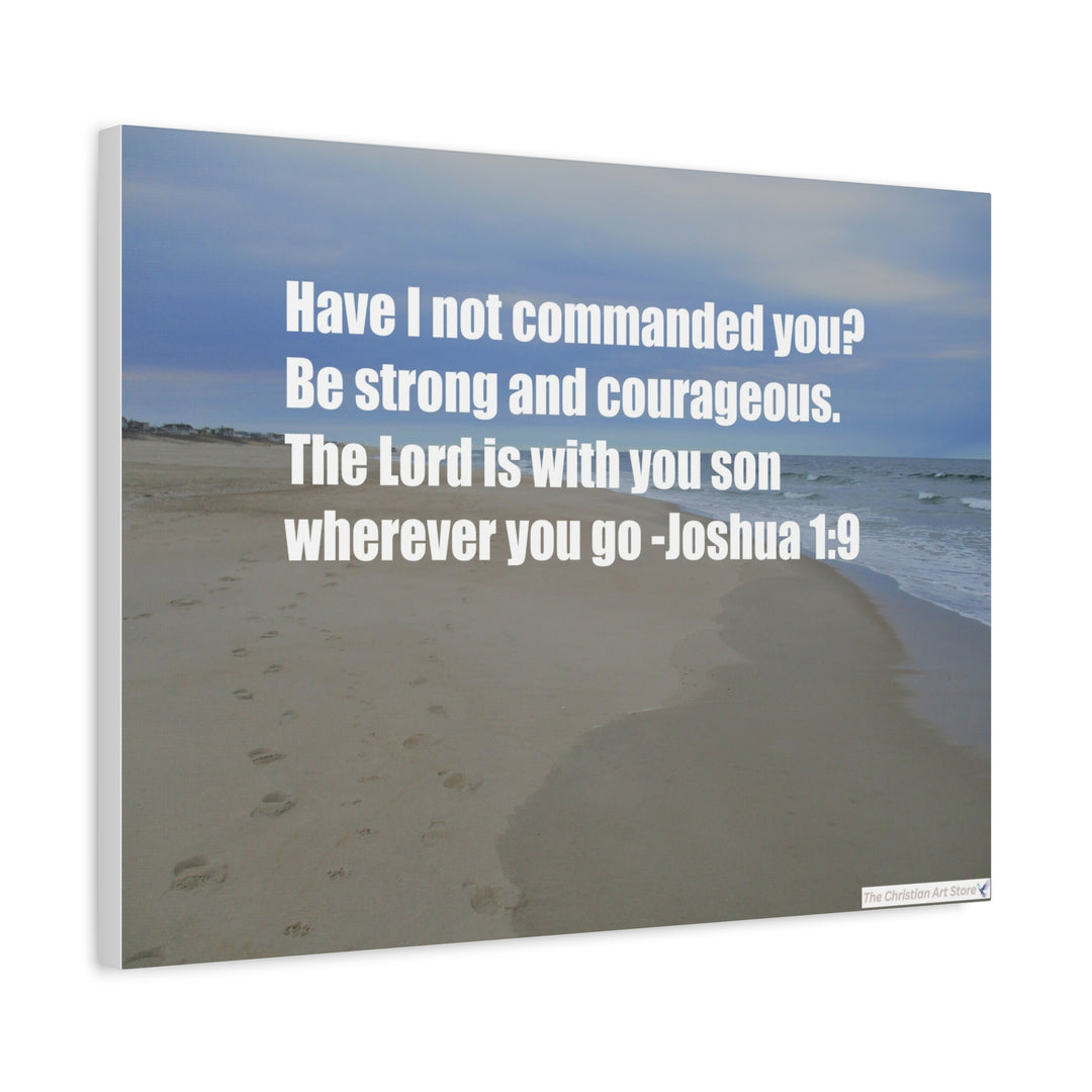Joshua 1:9 Canvas