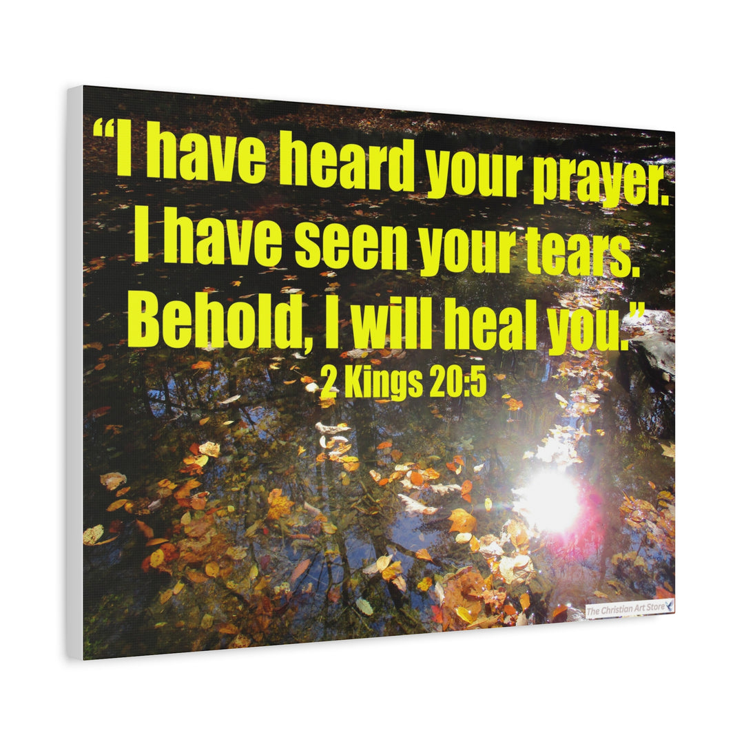 2 Kings 20:5 Canvas