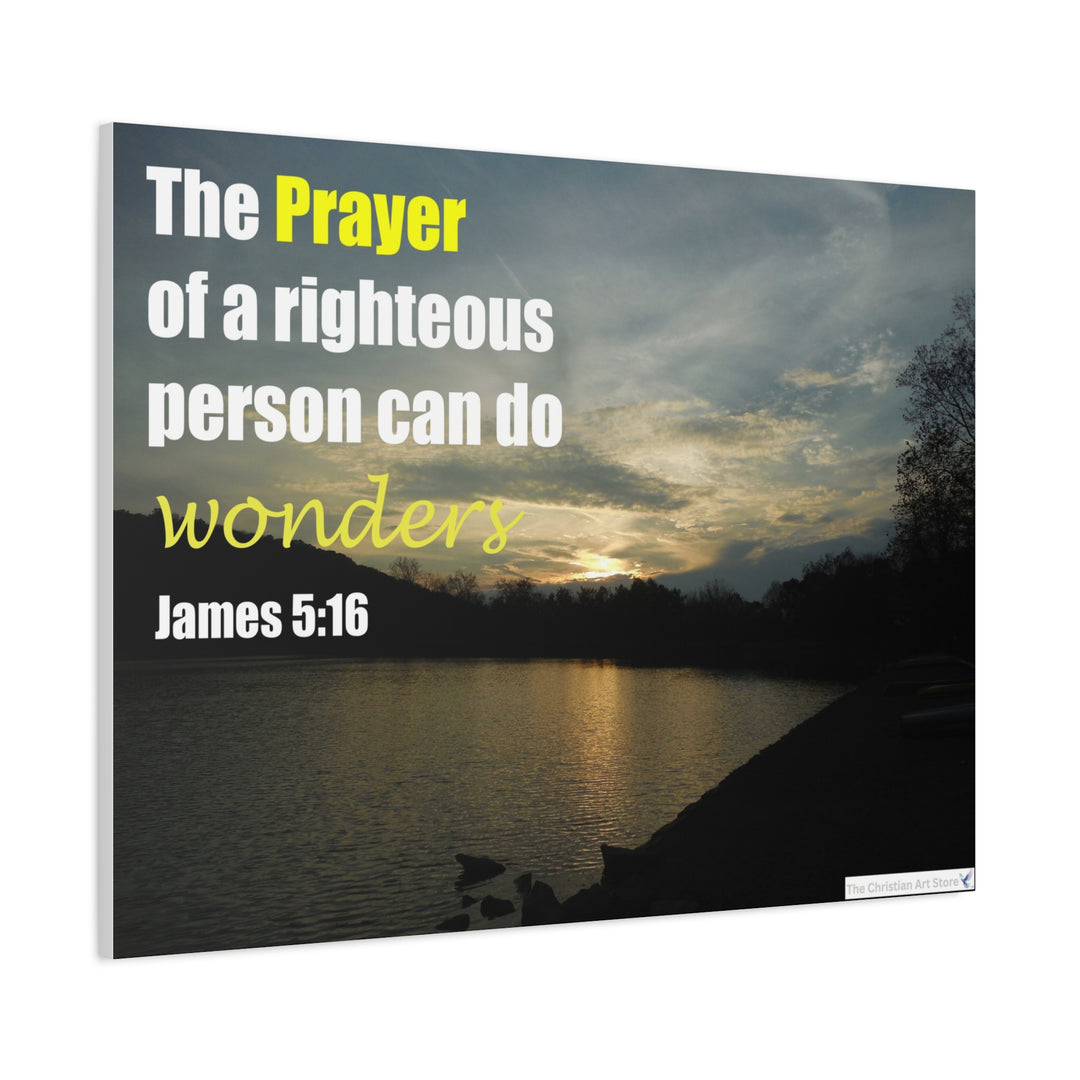James 5:16 Canvas