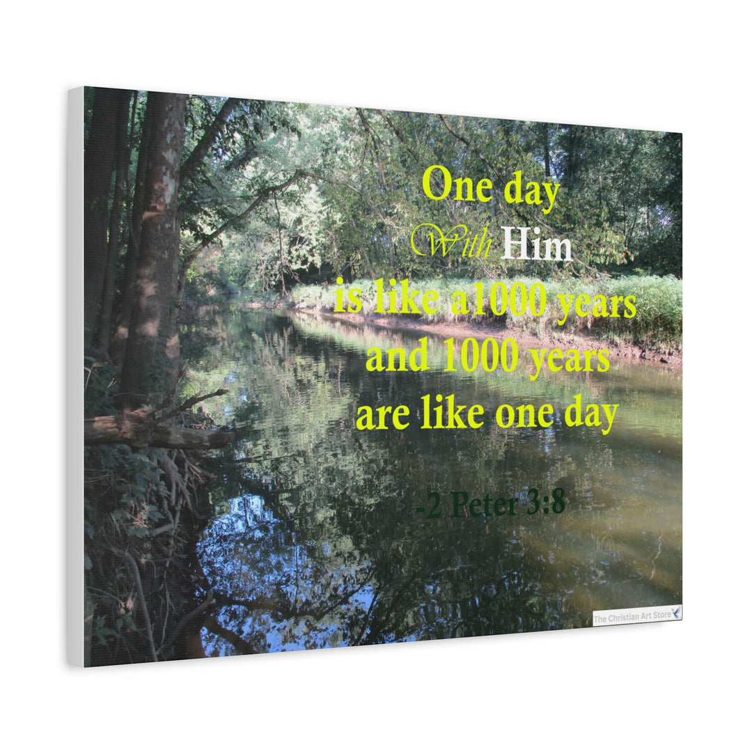 2 Peter 3:8 Canvas