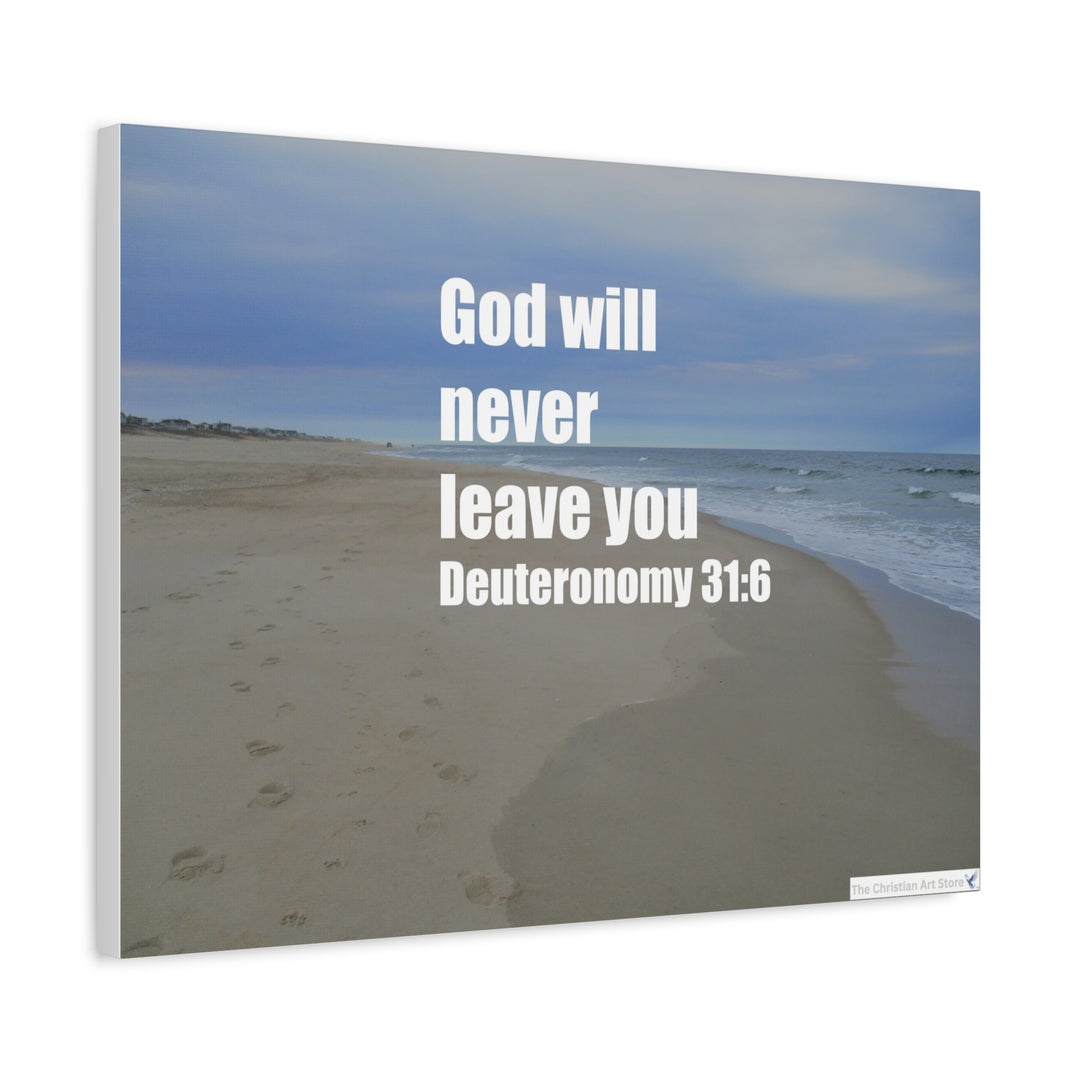 Deuteronomy 31:6 Canvas