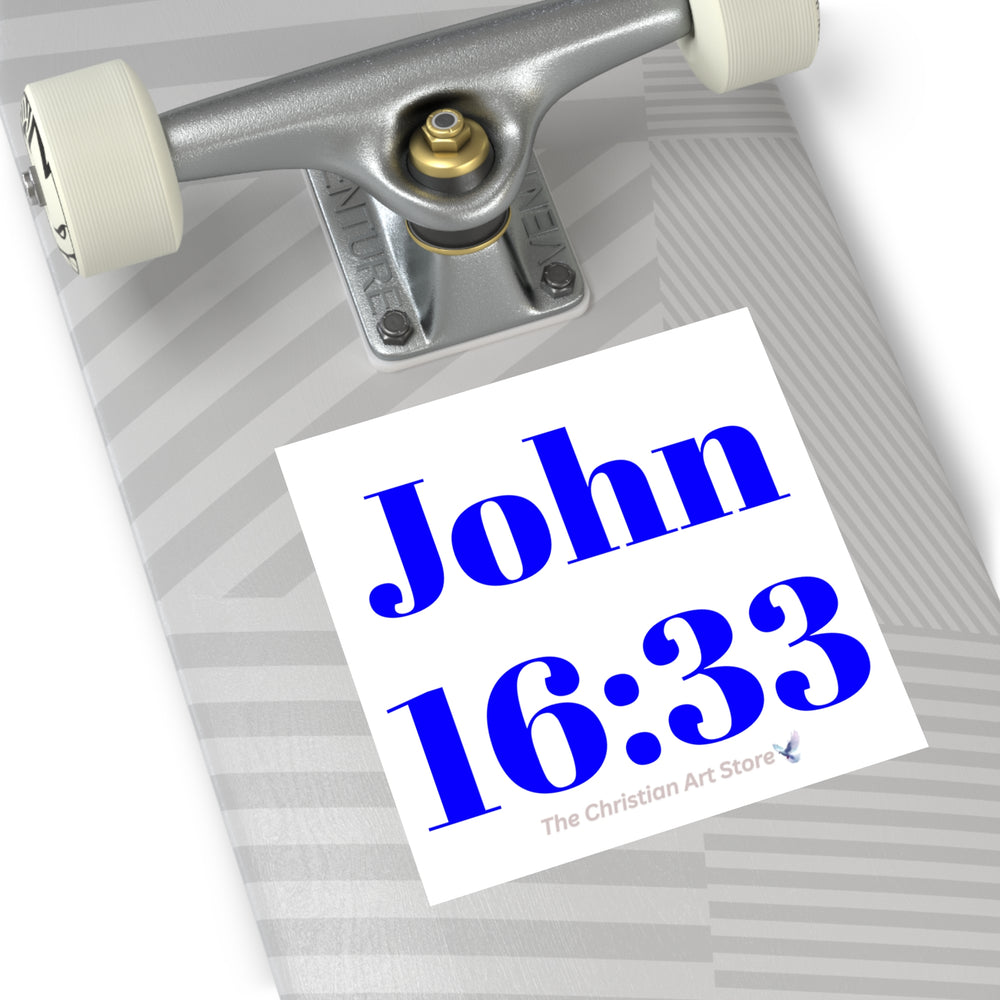 John 16:33 Sticker