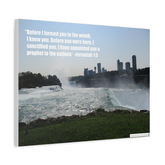 Jeremiah 1:5 Canvas