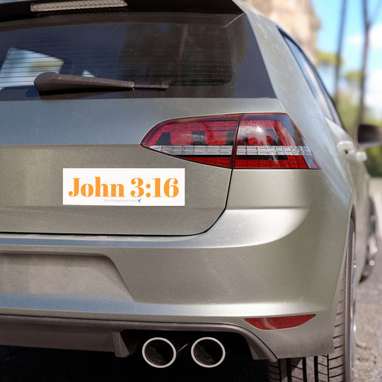 John 3:16 Salvation Car Magnet
