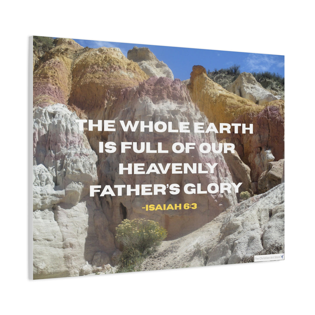 Isaiah 6:3 Canvas