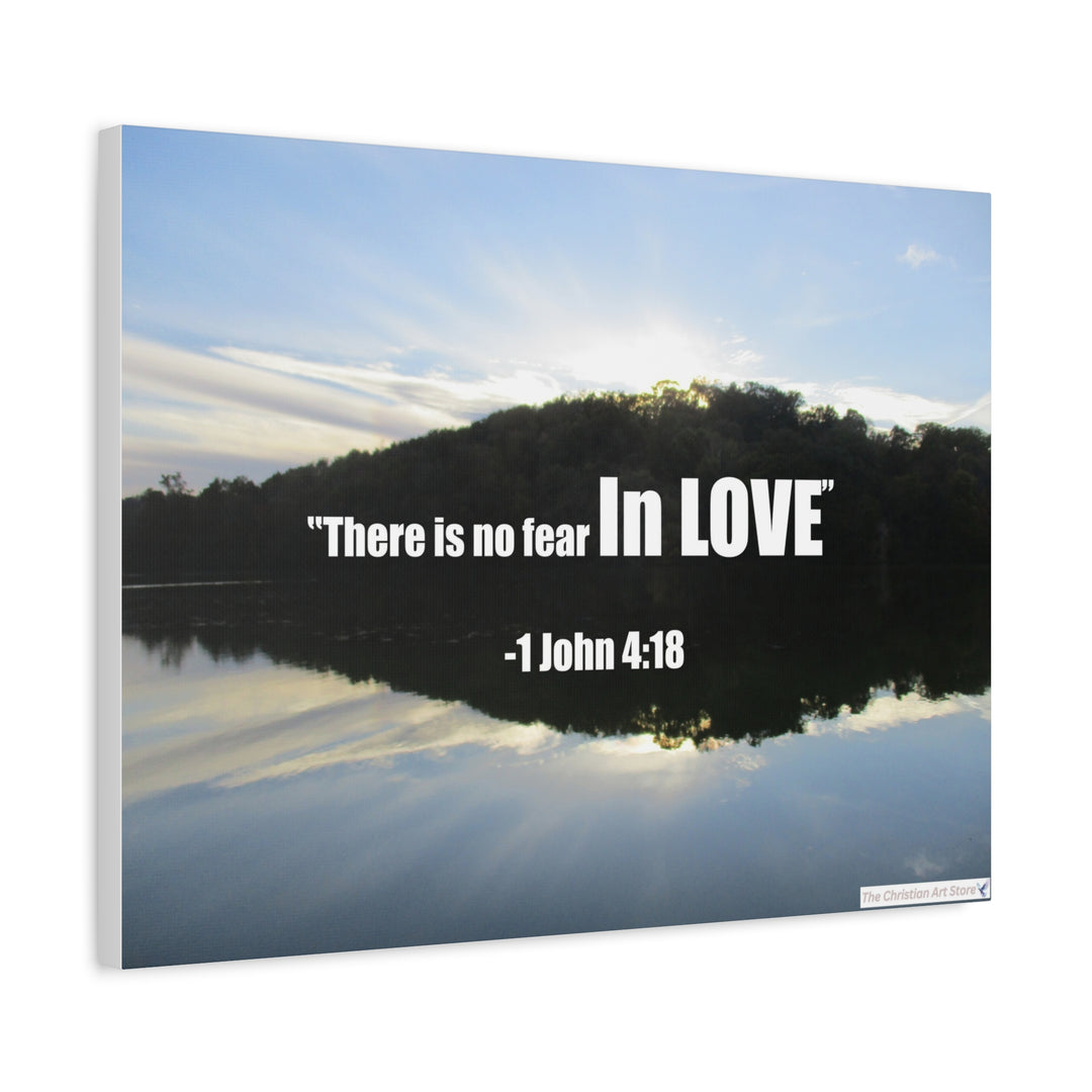 1 John 4:18 Canvas