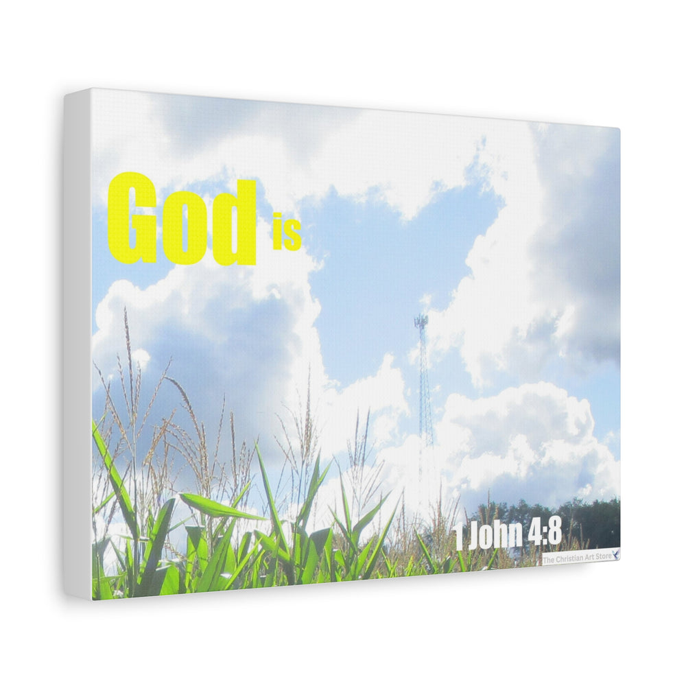 1 John 4:8 Canvas