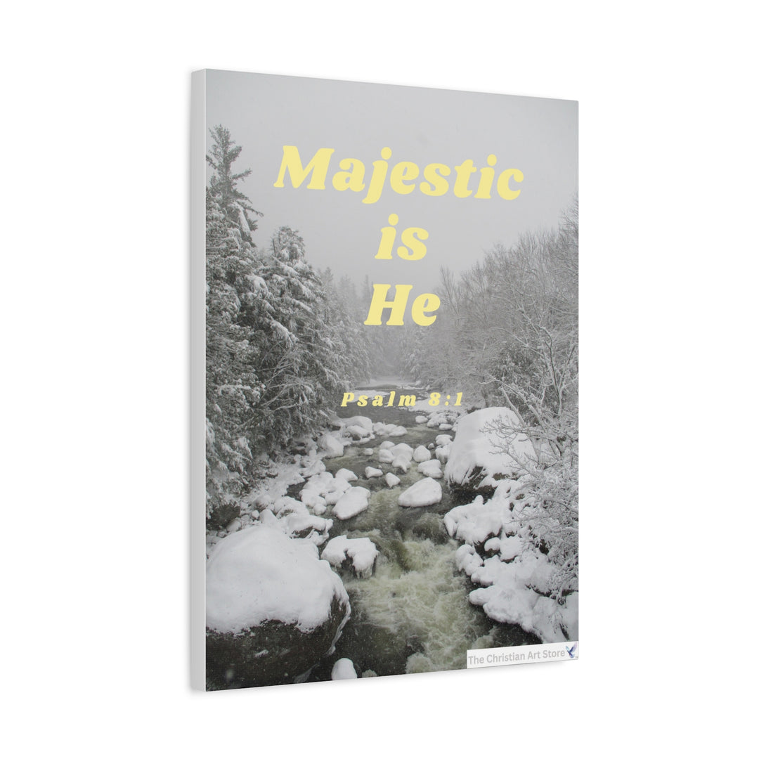 Psalm 8:1 Canvas