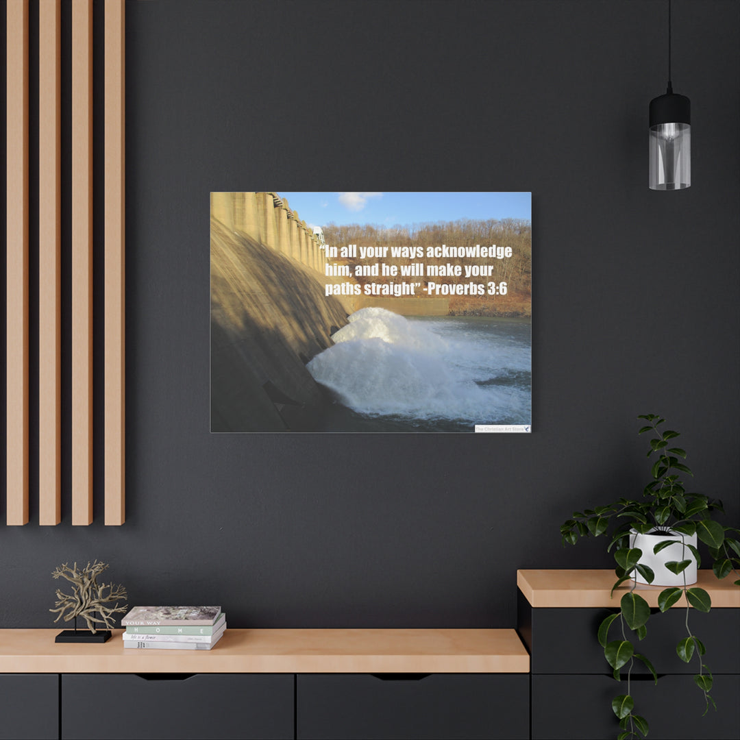 Proverbs 3:6 Canvas