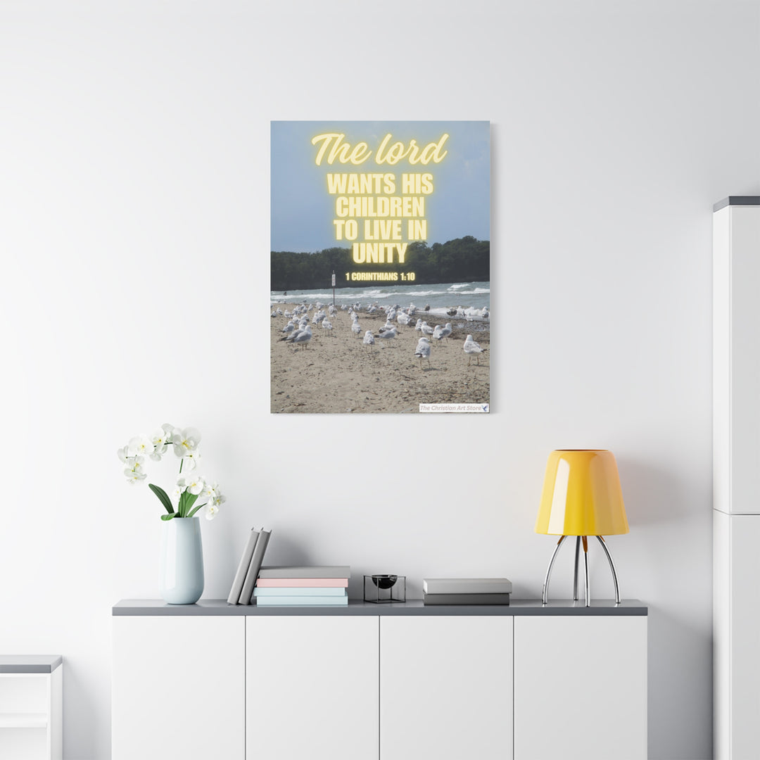 1 Corinthians 1:10 Canvas