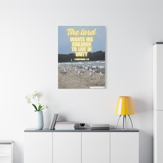 1 Corinthians 1:10 Canvas