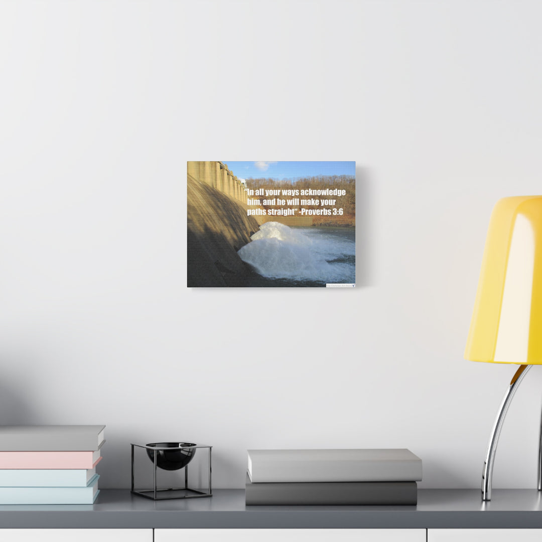 Proverbs 3:6 Canvas