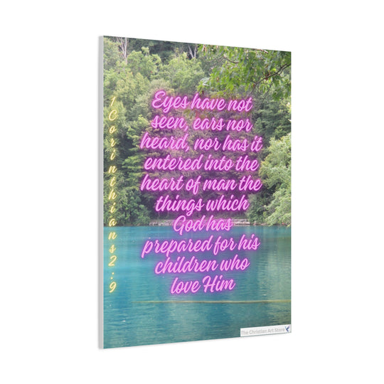 1 Corinthians 2:9 Canvas