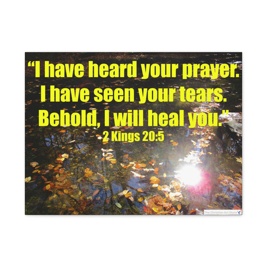 2 Kings 20:5 Canvas