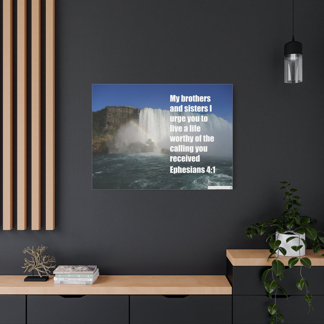 Ephesians 4:1 Canvas