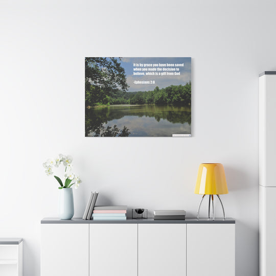 Ephesians 2:8 Canvas