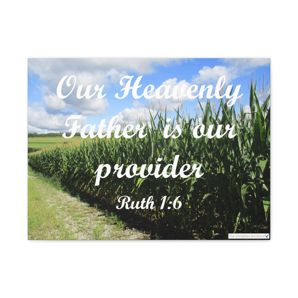 Ruth 1:6 Canvas