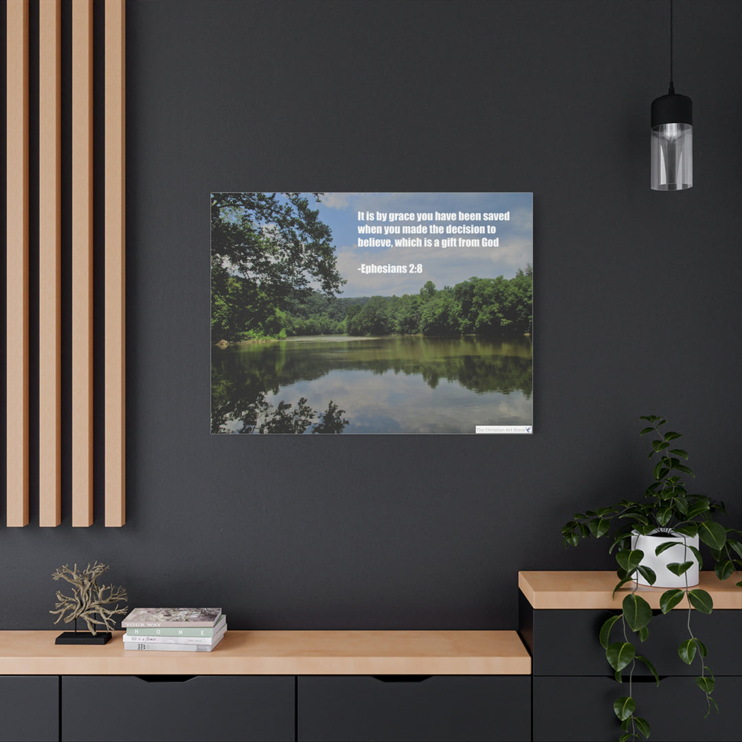 Ephesians 2:8 Canvas