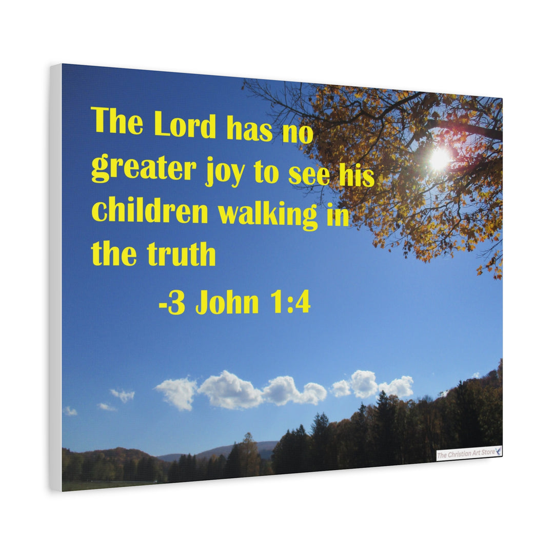 3 John 1:4 Canvas