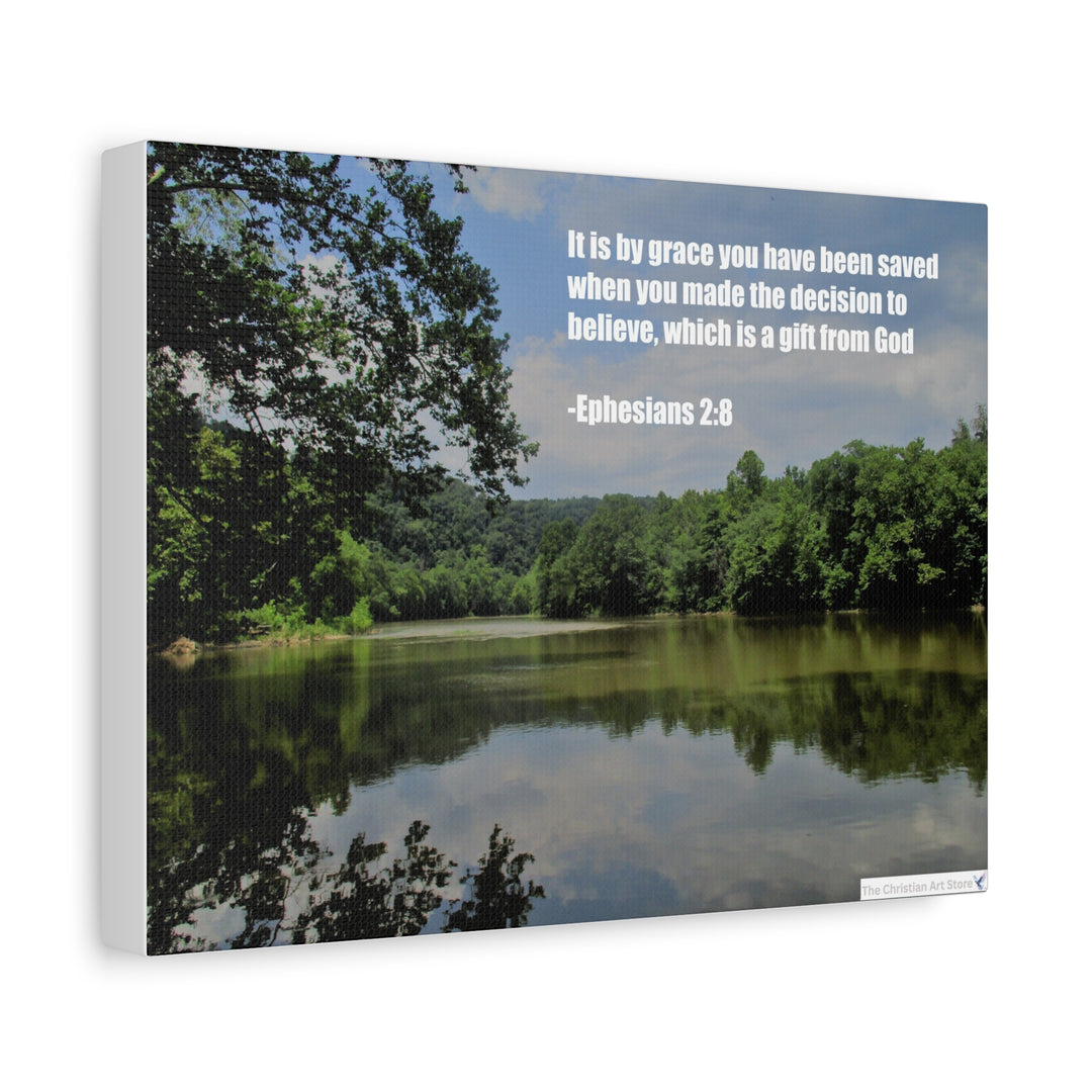 Ephesians 2:8 Canvas