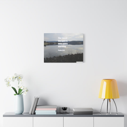 Psalm 30:5 Canvas