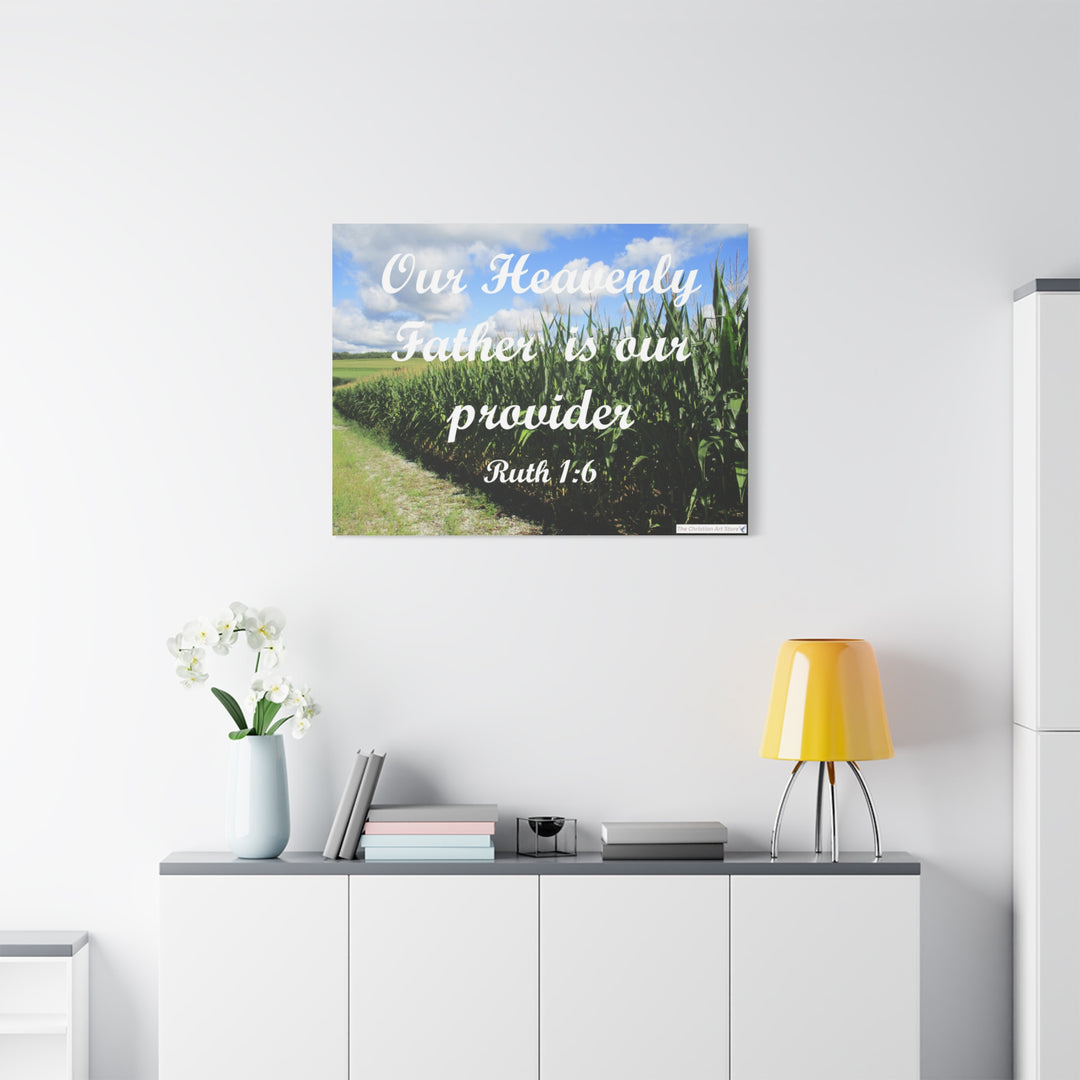 Ruth 1:6 Canvas