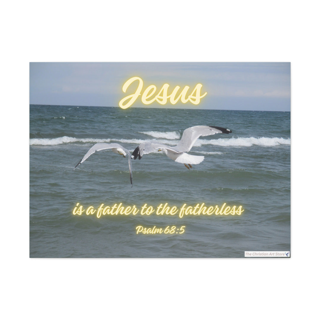 Psalm 68:5 Canvas