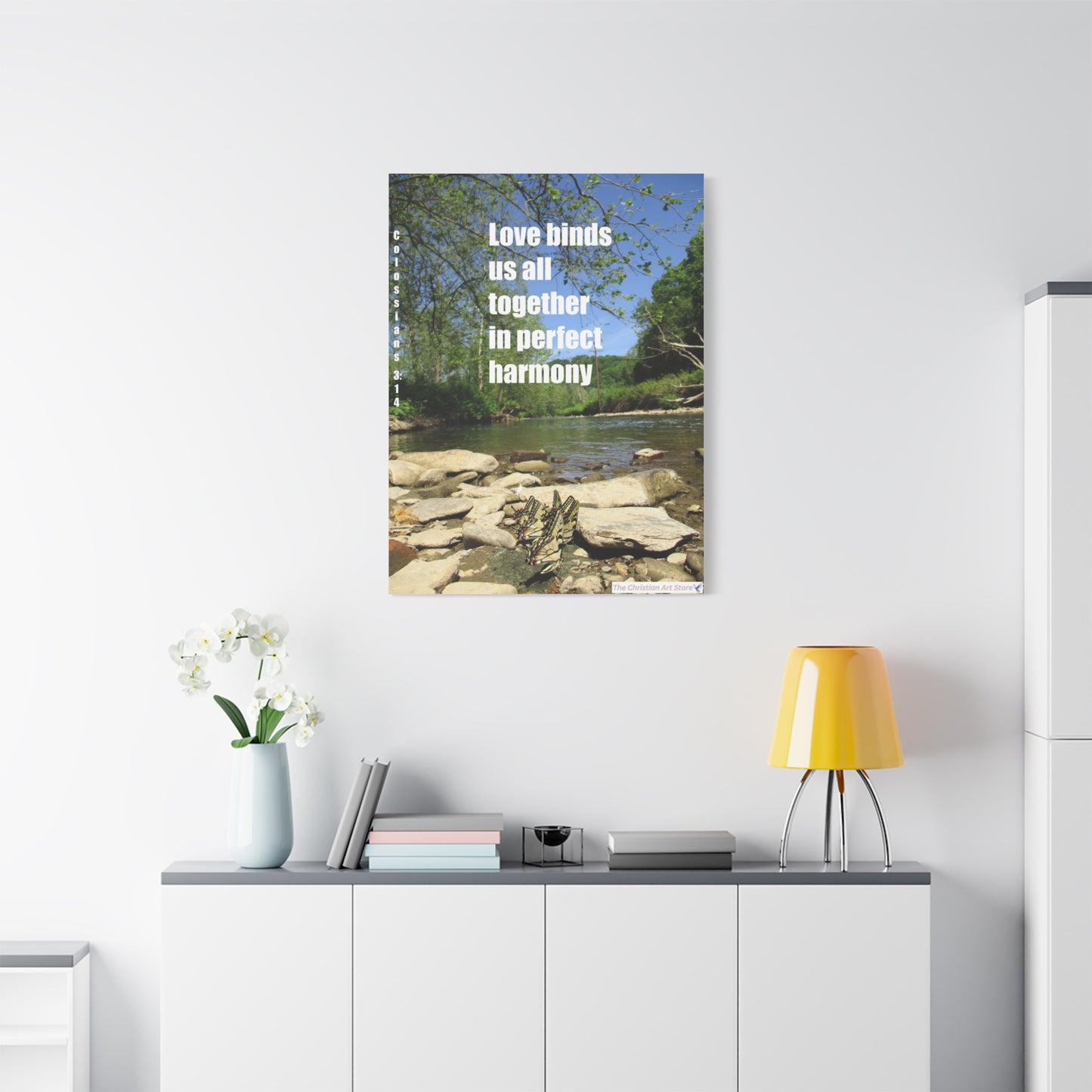 Colossians 3:14 Option 2 Canvas