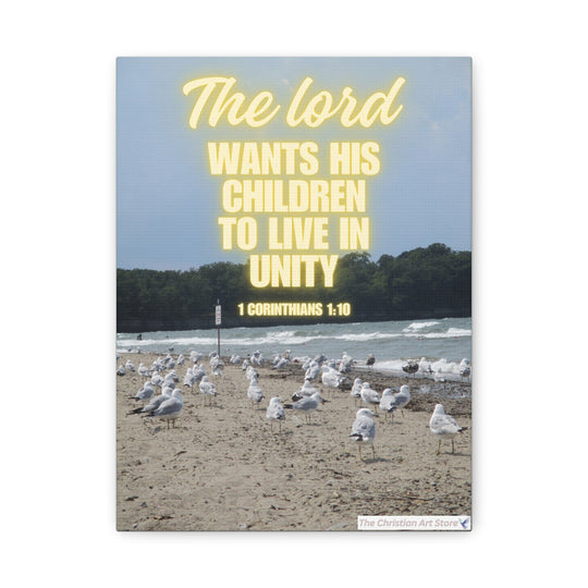 1 Corinthians 1:10 Canvas