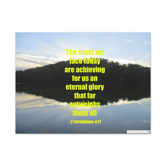 2 Corinthians 4:17 Canvas