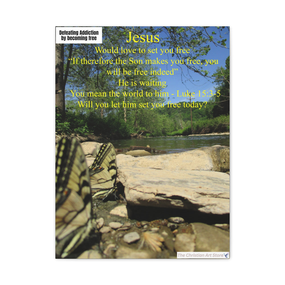 Defeating addiction canvas