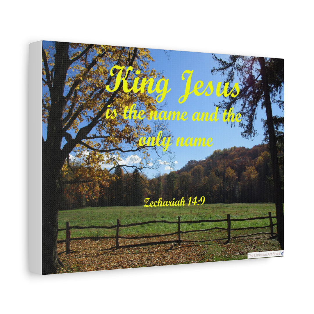 Zechariah 14:9 Canvas