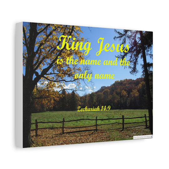 Zechariah 14:9 Canvas