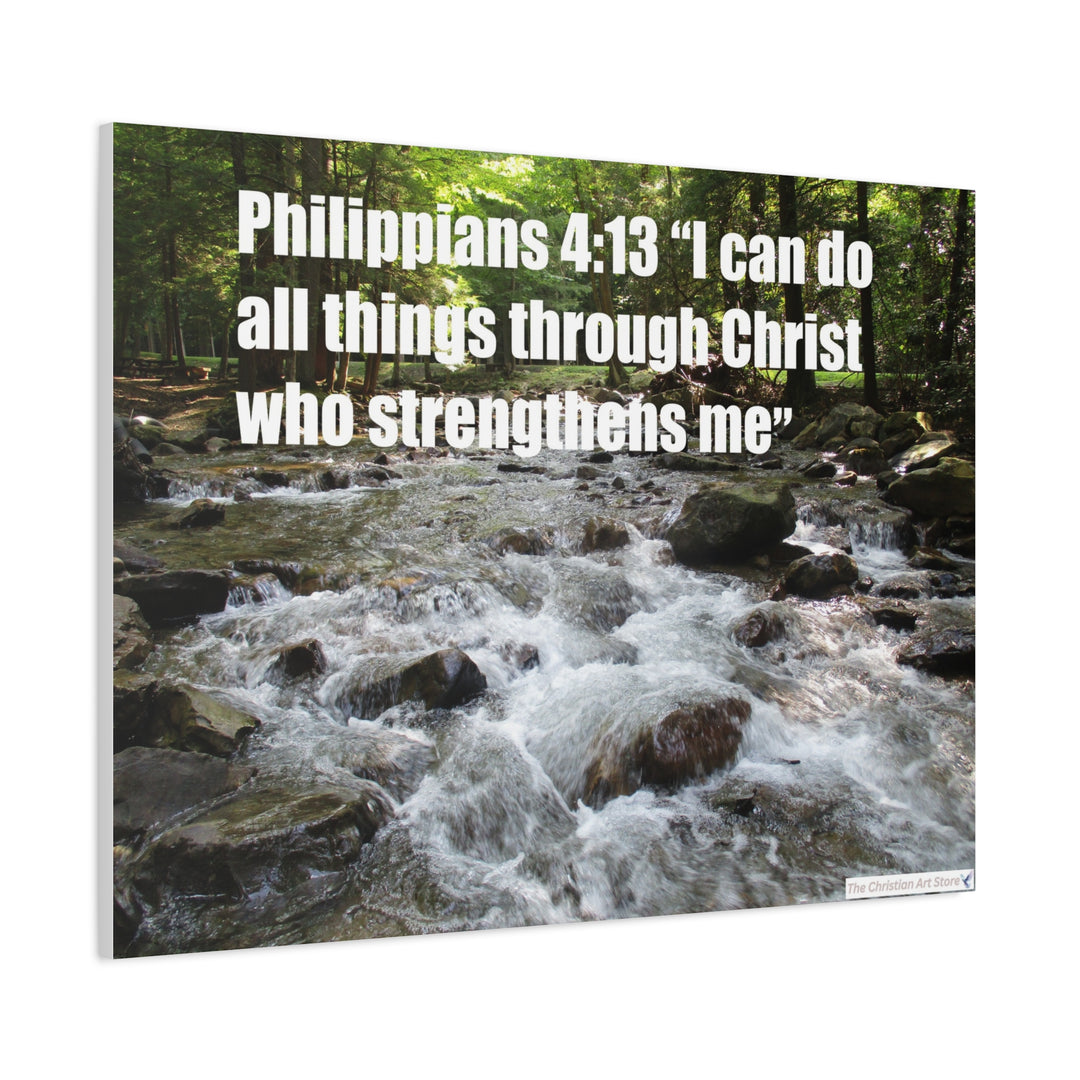 Philippians 4:13 Canvas
