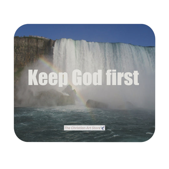 Matthew 6:33 Mouse Pad