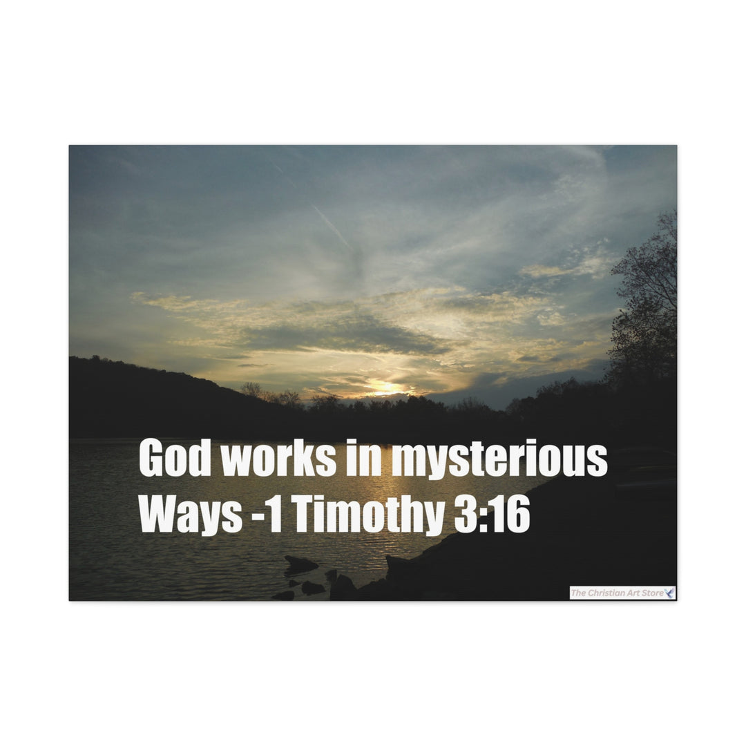 1 Timothy 3:16 Canvas